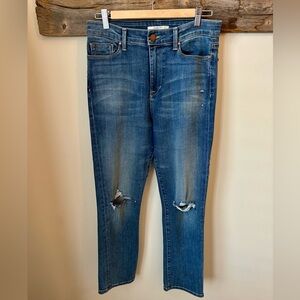 Fidelity Distressed Cher Jeans, High Rise - size 29